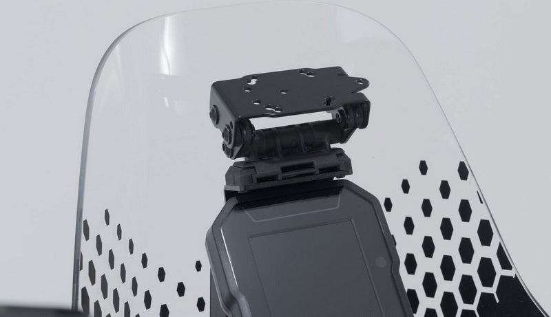 SW Motech GPS mount for cockpit. Black. Ducati DesertX (22-). | GPS.22.995.10000/B