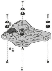 SW Motech STREET-RACK. Black. Honda CL500 (22-). | GPT.01.086.16000/B