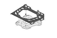 SW MOTECH ADVENTURE-RACK. Black. Suzuki GSX-S1000GX (23-). | GPT.05.601.19000/B