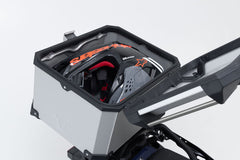 SW MOTECH TRAX ADV top case system. Silver. Suzuki GSX-S1000GX (23-). | GPT.05.601.70000/S