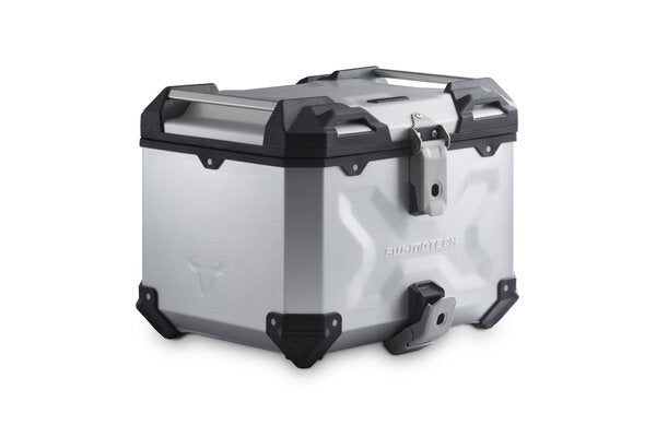 SW MOTECH TRAX ADV top case system. Silver. BMW F 900 GS (23-). | GPT.07.602.70000/S