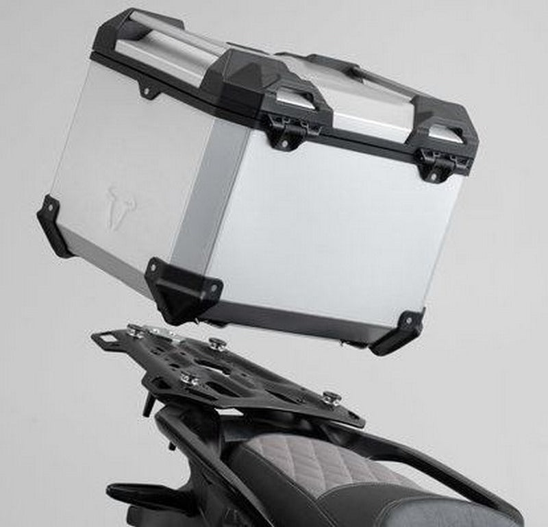 SW-MOTECH TRAX ADV top case system Silver. BMW R 1200 GS LC (13-) / R 1250 GS (18-). | GPT.07.782.70100/S