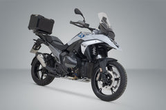 SW MOTECH TRAX ADV top case system. Black. BMW R 1300 GS (23-). BMW top case holder. | GPT.07.975.70100/B