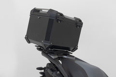 SW MOTECH TRAX ADV top case system. Black. BMW R 1300 GS (23-). BMW top case holder. | GPT.07.975.70100/B