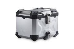 SW MOTECH TRAX ADV top case system. Silver. BMW R 1300 GS (23-). BMW top case holder. | GPT.07.975.70100/S