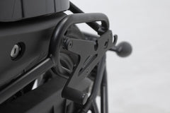 SW Motech Adapter plate SLH for SLC. Black. Universal. For left side. | HTA.00.682.15000