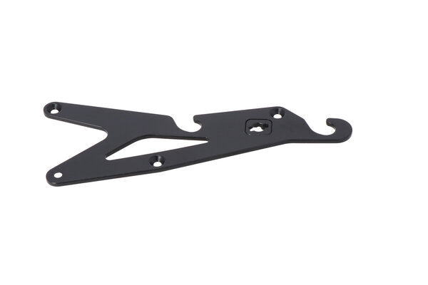 SW Motech Adapter plate SLH for SLC. Black. Universal. For left side. | HTA.00.682.15000