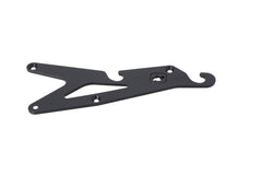 SW Motech Adapter plate SLH for SLC. Black. Universal. For left side. | HTA.00.682.15000