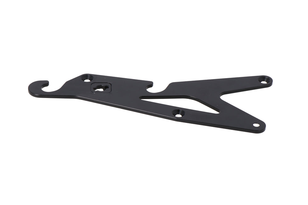 SW Motech Adapter plate SLH for SLC. Black. Universal. For right side. | HTA.00.682.16000