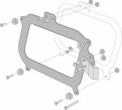 SW Motech Adapter kit for Givi carrier | KFT.00.152.10700/B