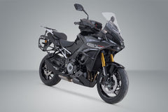 SW MOTECH PRO side carrier. Black. Suzuki GSX-S1000GX (23-). | KFT.05.601.30000/B