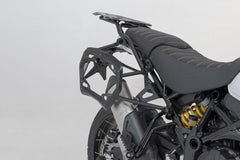 SW Motech PRO side carrier. Black. Ducati DesertX (22-). | KFT.22.995.30001/B