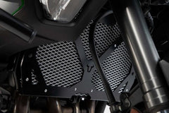 SW-MOTECH Radiator guard Black/Silver. Kawasaki Versys 1000 (18-). | KLS.08.922.10000