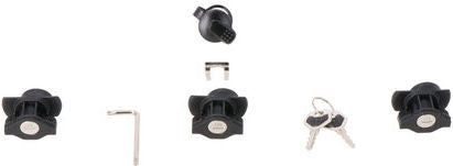 SW Motech DUSC lock set. 3 locks + 1 TRAX lock set. | LOC.00.745.10100