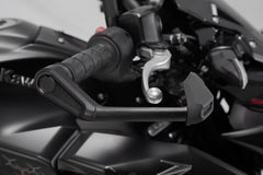 SW MOTECH Lever guards with wind protection. Black. Kawasaki models, Yamaha MT-09 (23-). | LVG.08.868.11001/B