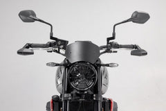 SW-Motech Lever guards with wind protection. Black. Triumph Trident 660 (21-) | LVG.11.842.11000/B