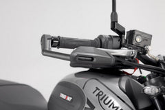 SW-Motech Lever guards with wind protection. Black. Triumph Trident 660 (21-) | LVG.11.842.11000/B