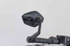 SW MOTECH Bar end mirrors. Kawasaki Z650 (16-), Z7 Hybrid (23-). | MIR.08.866.10000