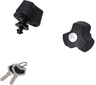 SW Motech Anti-theft protection for EVO carrier. QUICK-LOCK function. 2 matching locks, 2 keys. | QLS.00.046.10101/B