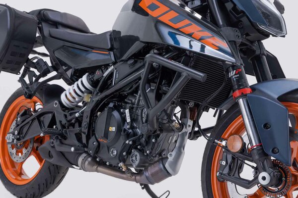 SW MOTECH Crash bar. Black. KTM 125 / 390 Duke (23-). | SBL.04.988.10000/B