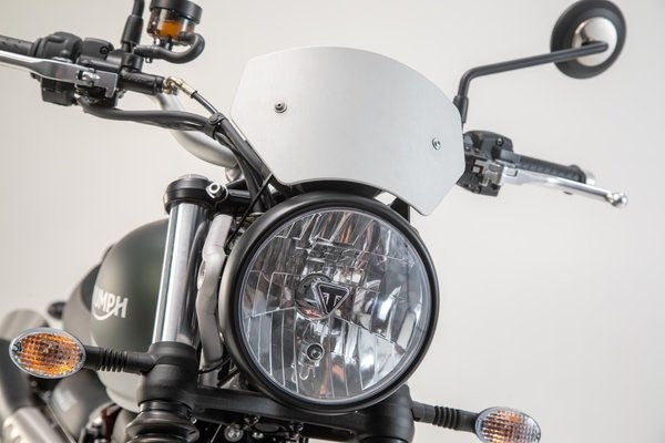 SW-Motech Windscreen. Silver. Triumph Street Scrambler 900 (16). | SCT.11.884.10001/S