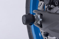 SW Motech Slider set for front axle. Black. Suzuki GSX-8S (22-). | STP.05.176.10700/B