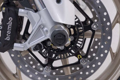 SW Motech Slider set for front axle. Black. Moto Guzzi V100 Mandello/S (22-). | STP.17.176.10100/B