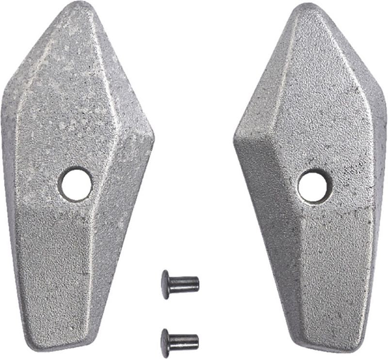 TCX Heel Slider Lateral Magnesium Racing Line Aluminium | F464-21020