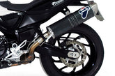 Termignoni SLIP ON, STAINLESS STEEL, HOMOLOGATED BMW F 800 R (2010-2012) | BW03080INO