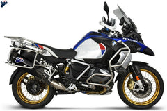 Termignoni SLIP ON 1 SIL STR, STAINLESS STEEL, TITANIUM BLACK SLEEVE | BW2208040INC