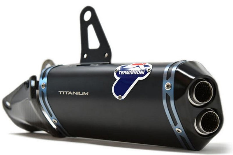 Termignoni 2 SILENCERS DECAT BLACK + KIT UPMAP EU5, STAINLESS STEEL, TITANIUM BLACK | D18409400INA