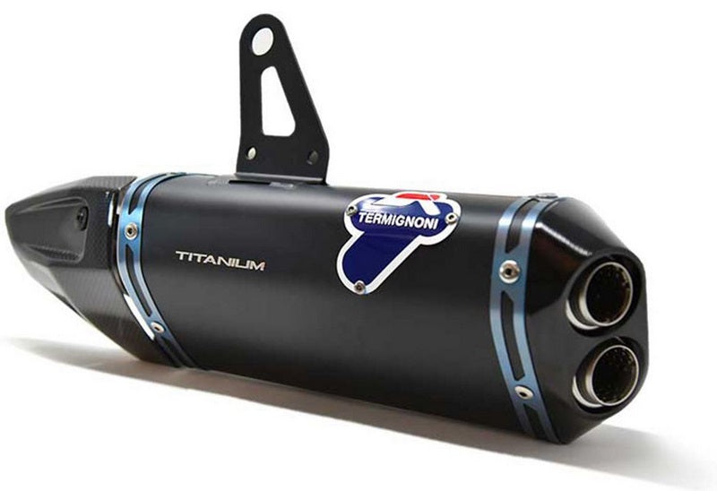 Termignoni 2 SILENCERS BLACK DECAT + KIT UPMAP EU5, STAINLESS STEEL, TITANIUM BLACK | D19909440INA