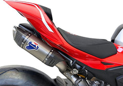 GRUPPO COMPLETO INOX PANIGALE V4 MY 25 + UP MAP EU5, COMPLETE SYSTEM, STAINLESS STEEL, TITANIUM