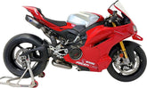 GRUPPO COMPLETO INOX PANIGALE V4 MY 25 + UP MAP EU5, COMPLETE SYSTEM, STAINLESS STEEL, TITANIUM
