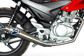 Termignoni KIT, STAINLESS STEEL, HOMOLOGATED HONDA CBF 125 (2009-2011) | H084080IC