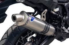 Termignoni SLIP ON, STAINLESS STEEL, HOMOLOGATED HONDA CRF 1000L AFRICA TWIN (2016-2017) | H137080TV