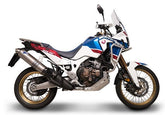 Termignoni LINK PIPE HOMOLOGATED, STAINLESS STEEL, HOMOLOGATED HONDA CRF 1000L AFRICA TWIN (2018-2019) | H14908030IXX