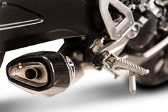 Termignoni FULL SYSTEM KIT, STAINLESS STEEL, HOMOLOGATED HONDA CB125 (2018-2019) | H15208040IIC