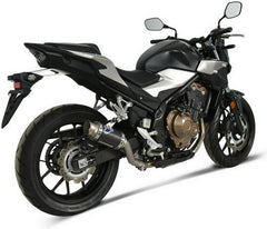 TERMIGNONI GP CLASSIC SLIP ON STAINELSS STEEL, sleeve: CARBON | H155094SO05