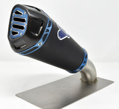 Termignoni SLIP ON CONICAL + COLLECTOR, STAINLESS STEEL, TITANIUM, Racing, Without Catalyzer | H162094SO06