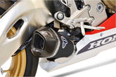 Termignoni SLIP ON CONICAL BLACK + COLLECTOR, STAINLESS STEEL, TITANIUM, Racing, Without Catalyzer | H162094SO09