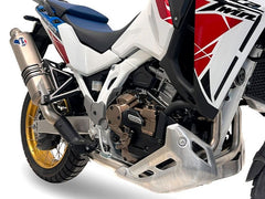 Termignoni Racing Exhaust Silencer Titanium Steel Honda Africa Twin 1100 2020-2023 | H16609440ITI