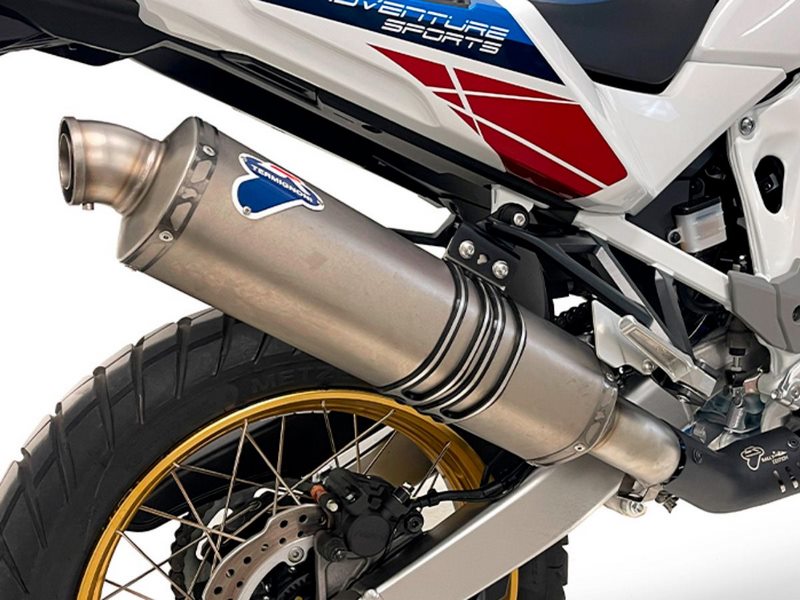 Termignoni Racing Exhaust Silencer Titanium Steel Honda Africa Twin 1100 2020-2023 | H16609440ITI