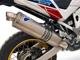 Termignoni Racing Exhaust Silencer Titanium Steel Honda Africa Twin 1100 2020-2023 | H16609440ITI