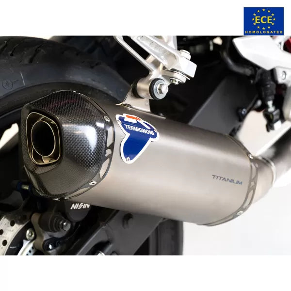 Termignoni Titanium Exhaust Slip-On Approved Honda CB750 Hornet 2023-2024 | H18008040ITC