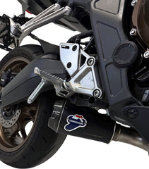 SLIP ON GP2R + LINK, RACING EXHAUST, STAINELSS STEEL, TITANIUM - BLACK