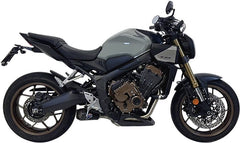 SLIP ON GP2R + LINK, RACING EXHAUST, STAINELSS STEEL, TITANIUM - BLACK