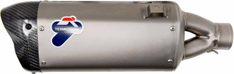 Termignoni SILENCER DOUBLE BUFFLES, STAINLESS STEEL, TITANIUM | HU1109440ITC