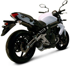 Termignoni 2X1 Street CARBON CAP, STAINLESS STEEL, HOMOLOGATED KAWASAKI ER 6n (2012-2016) | K072080CO