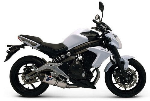 Termignoni 2X1 Street CARBON CAP, STAINLESS STEEL, HOMOLOGATED KAWASAKI ER 6n (2012-2016) | K072080CO